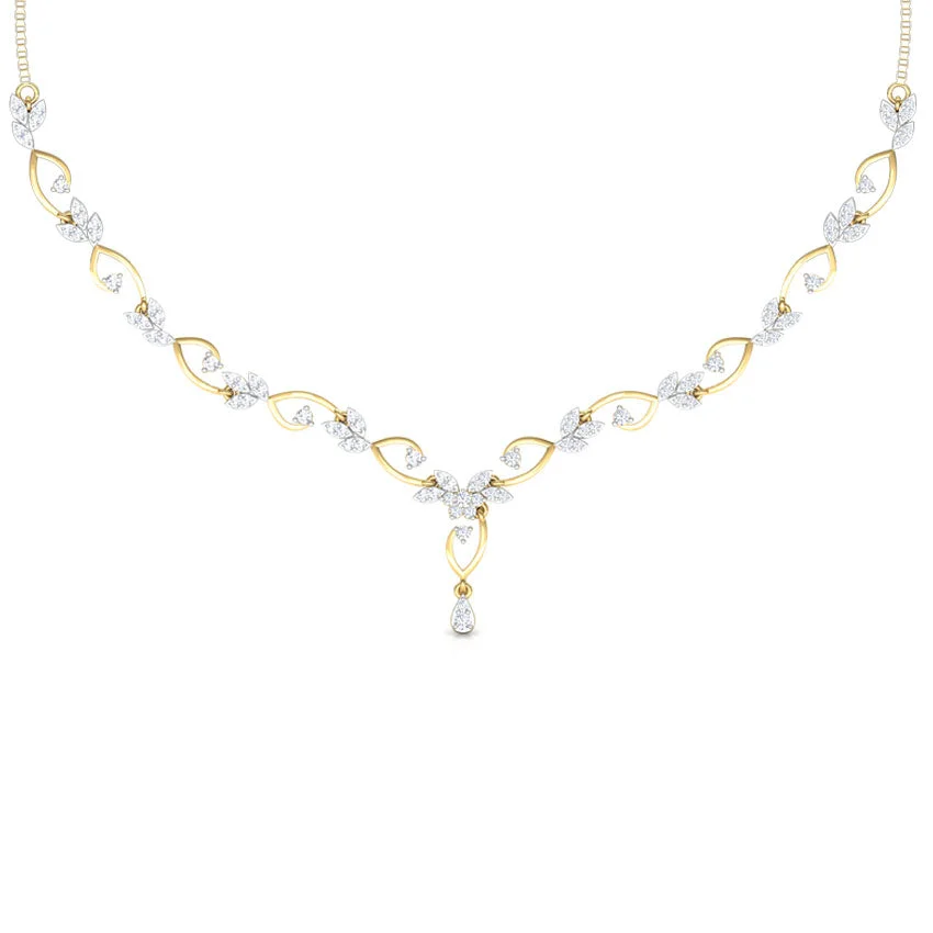 Elysian Vine Diamond Necklace
