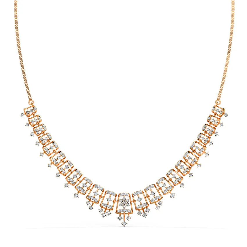 Regalia Prism Diamond Necklace