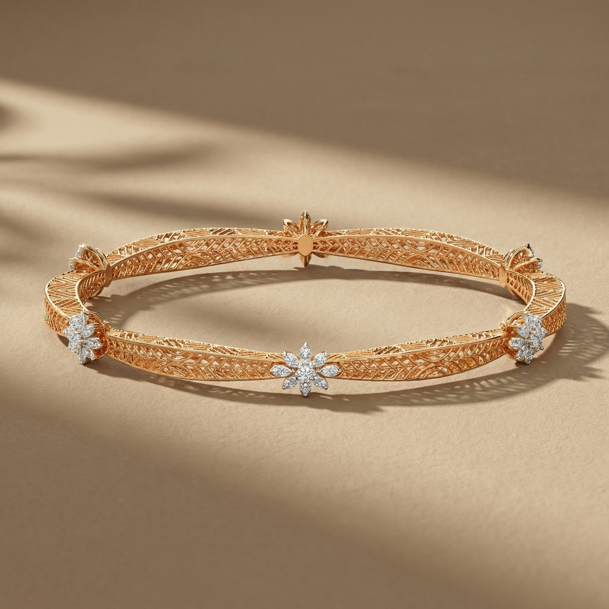 Ornex Diamond Bangle