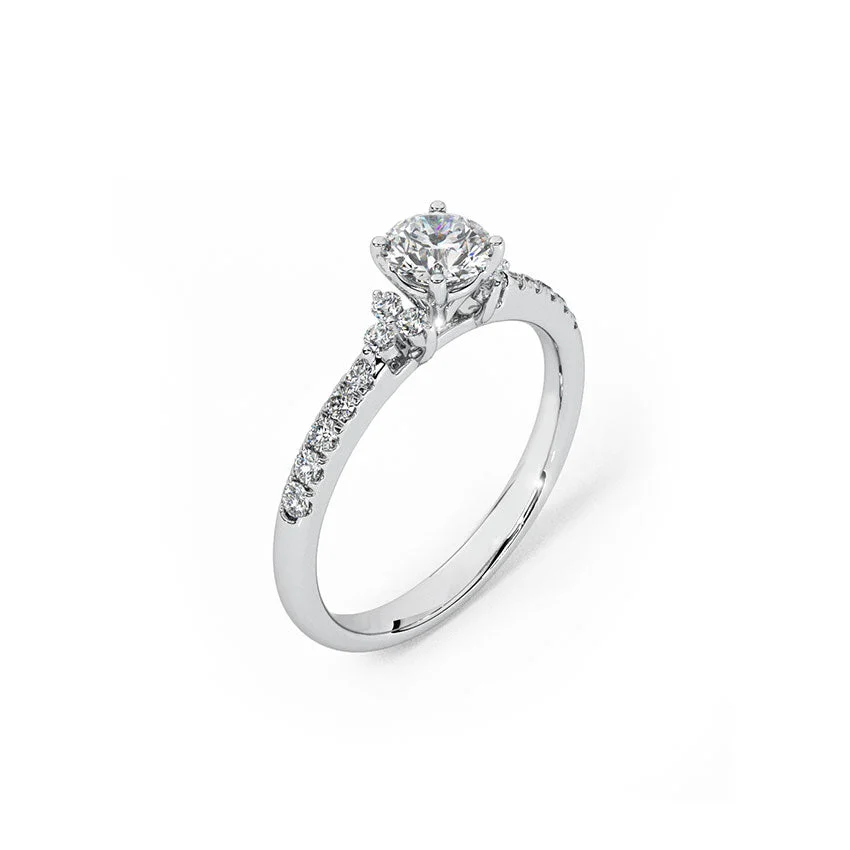 Petal Bloom Engagement Ring