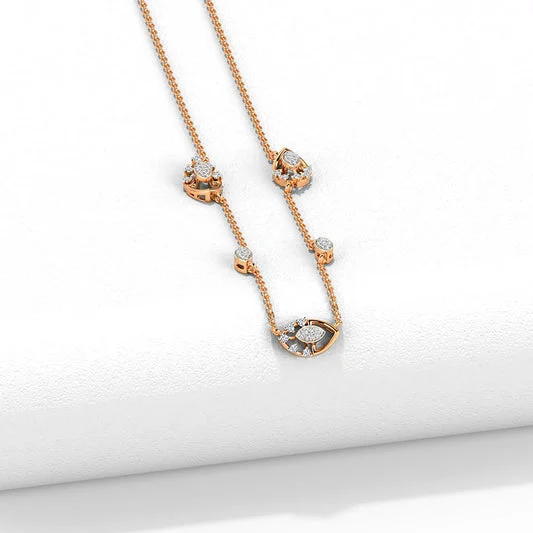 Elysian Eye Diamond Necklace