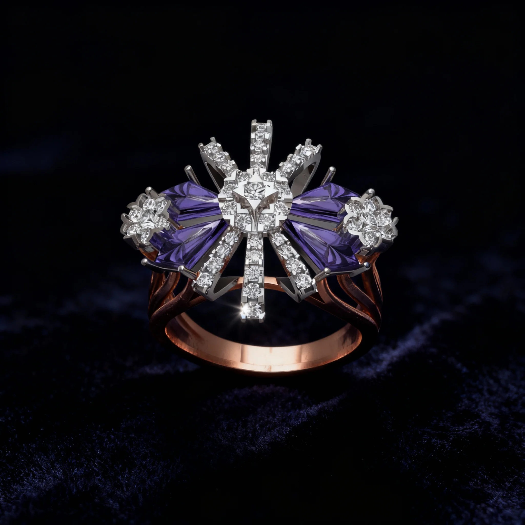 Lyra Tanzanite Starburst