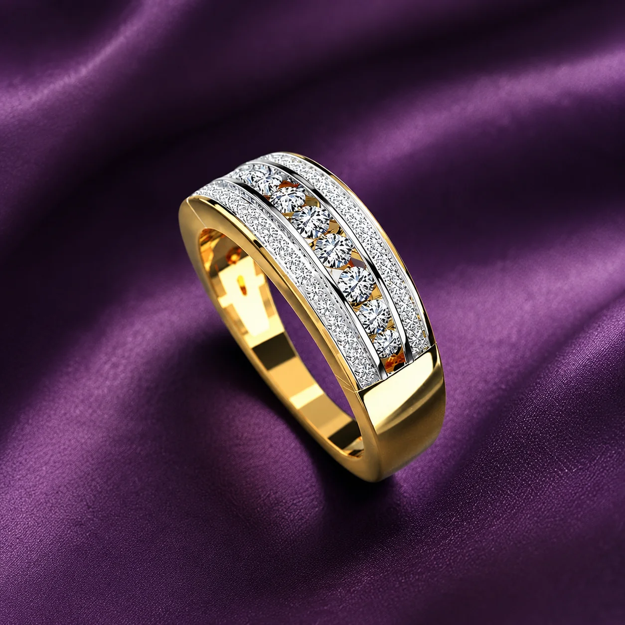 Eternal Horizon Diamond Ring