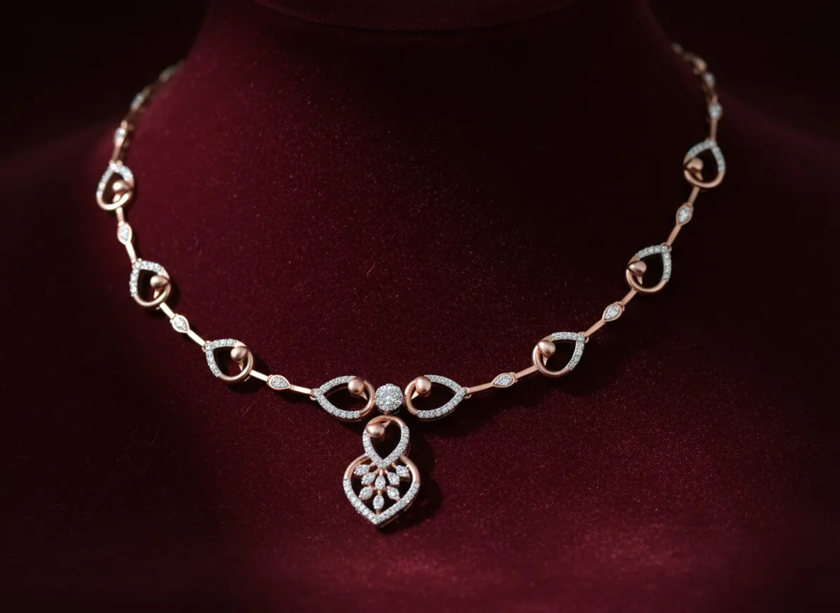 Eloria Heartfall Necklace