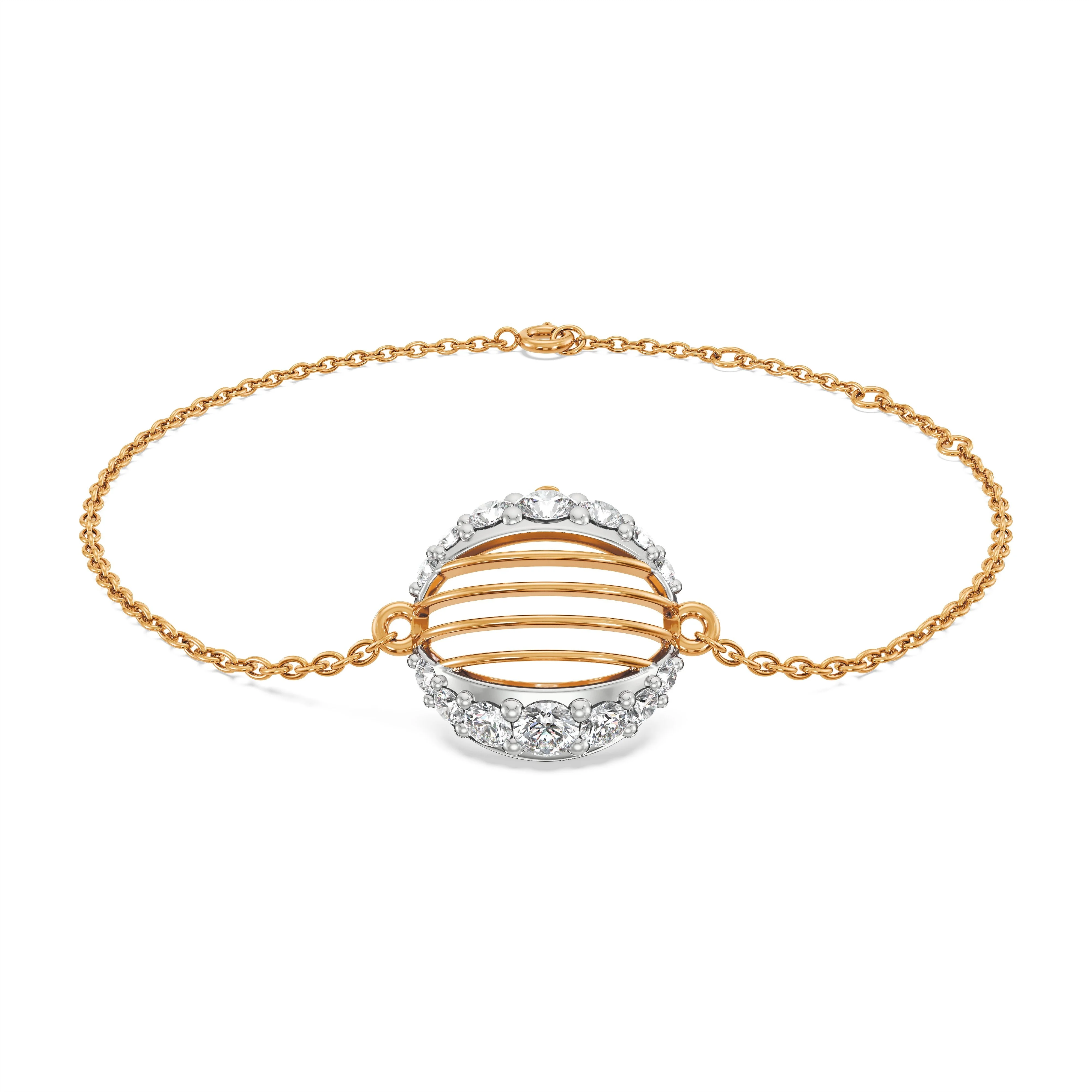 Celestial Orbit Diamond Bracelet