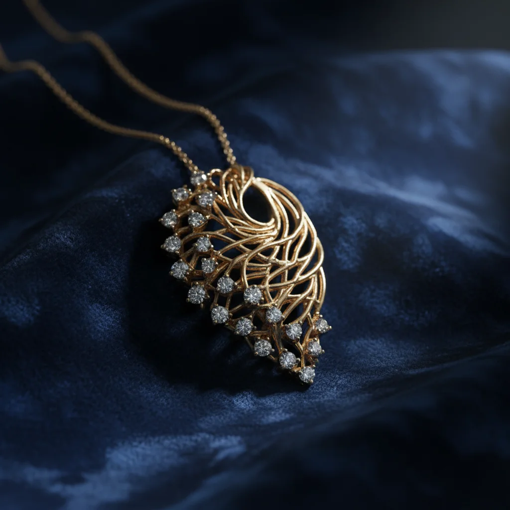 Seraphic Plume Pendant
