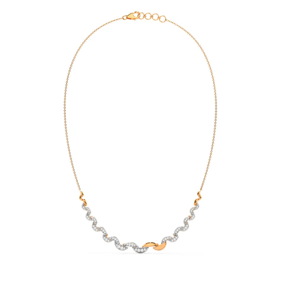 Sylvara Diamond Vine Necklace
